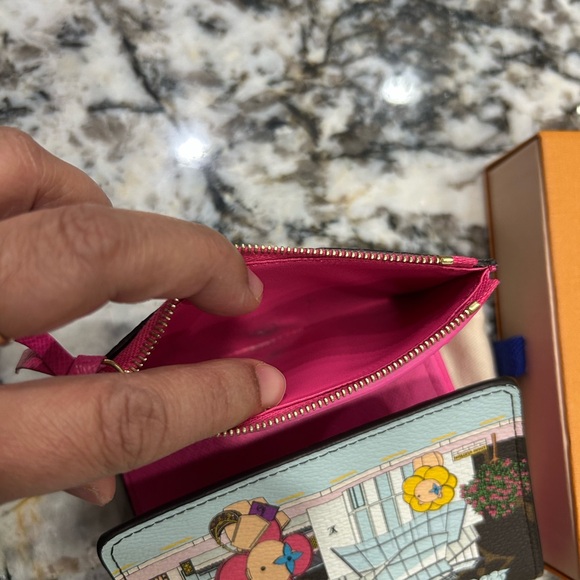 Louis Vuitton Monogram 2022 Christmas Animation Seoul  Louis Vuitton monogram 2022 Christmas animation Seoul victorine wallet fuschia